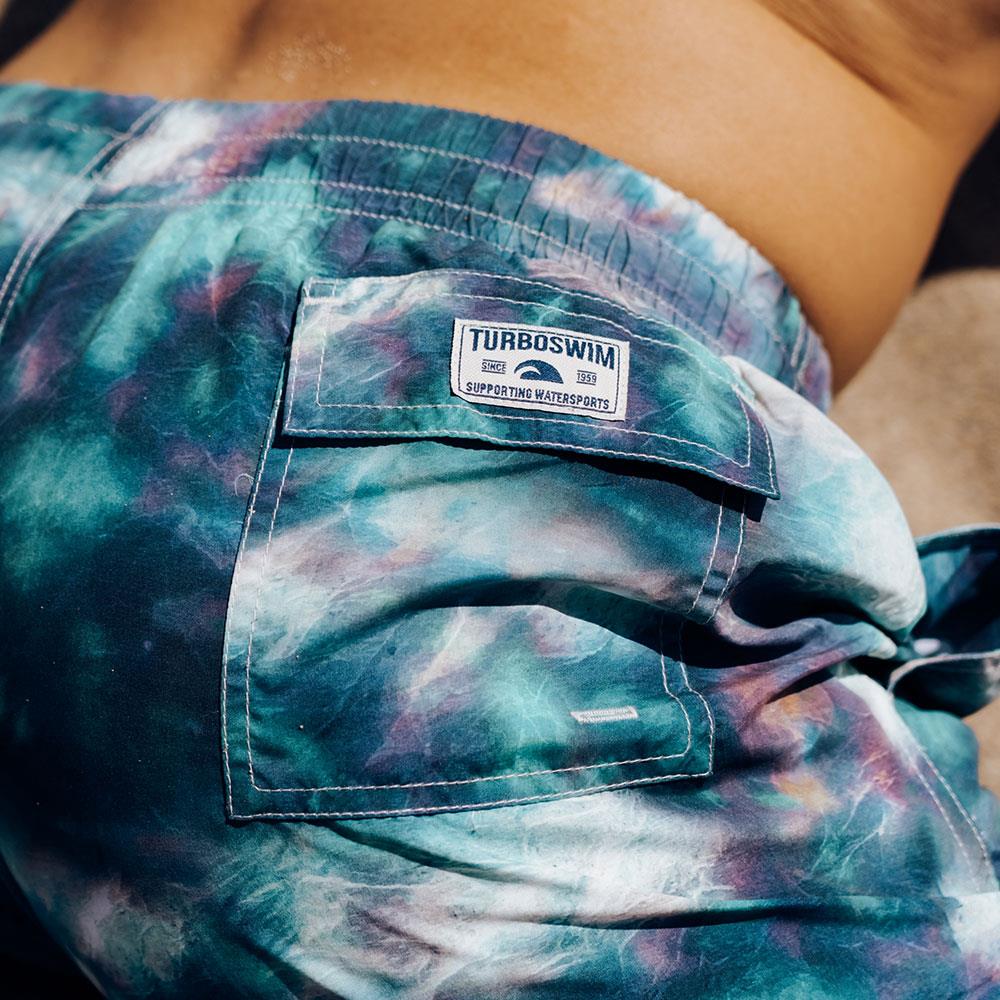 Men's Beach Shorts Galaxy Flower