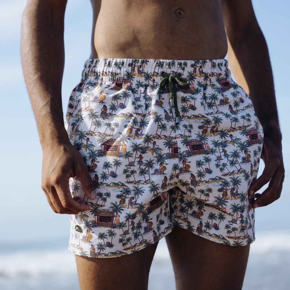 Men's Beach Shorts Waikiki
