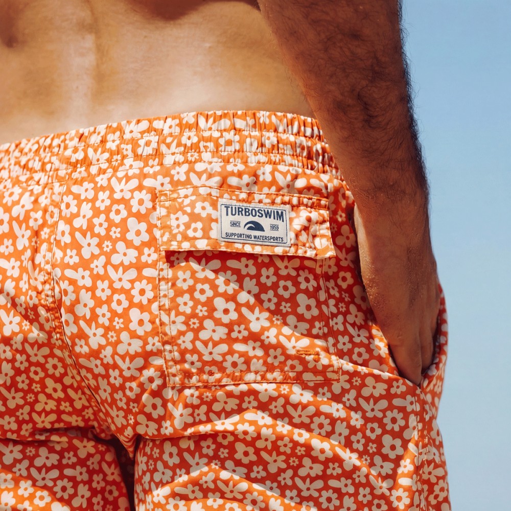 Men's Beach Shorts Tropic Daisy