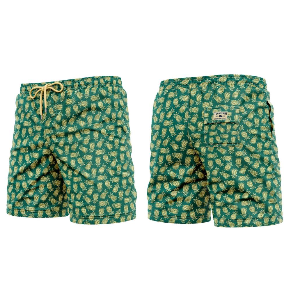 Men's Beach Shorts Golden Pineapple