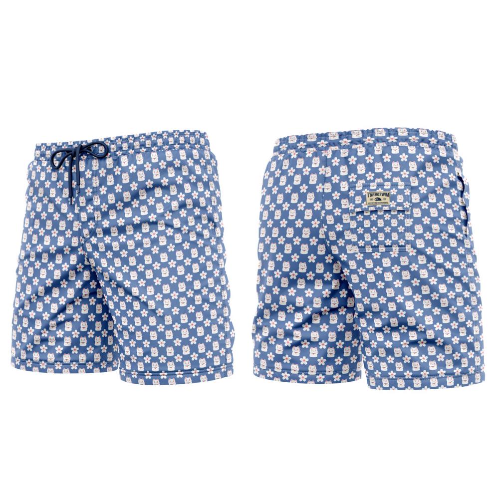 Men's Beach Shorts Maneki Blossom