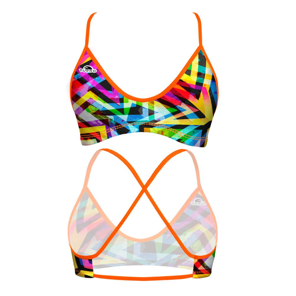 Turbo Women's Bikini Top Mare Geoflu