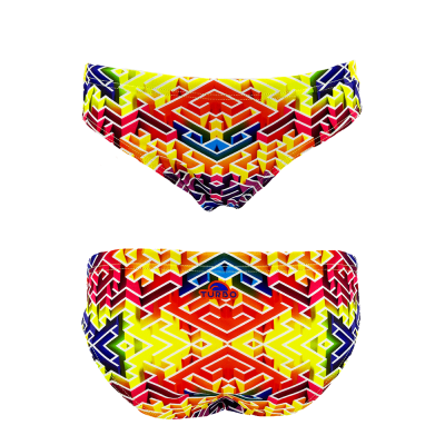 Turbo Women's Bikini Bottom Boom Labyrinth