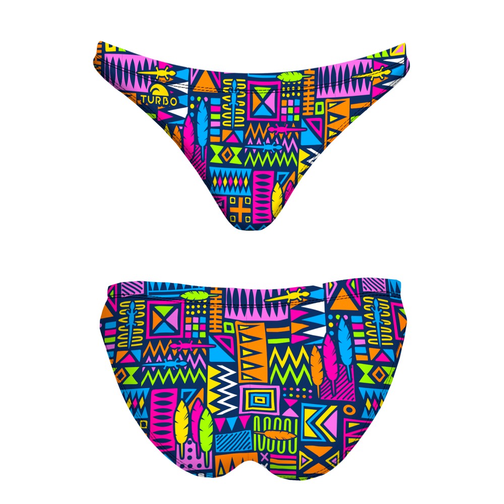 Turbo Women's Bikini Bottom Mare Geo Africa