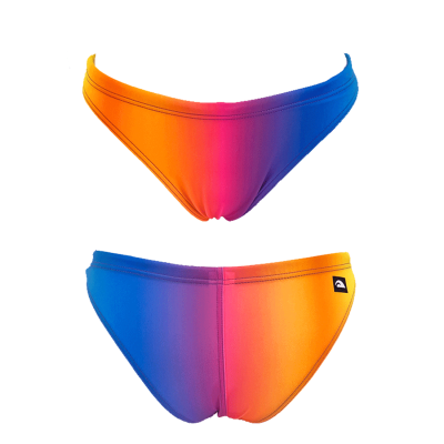 Turbo Women's Bikini Bottom Funky Flour Gradient