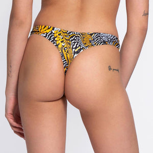 Turbo Women's Thong Color Zebra