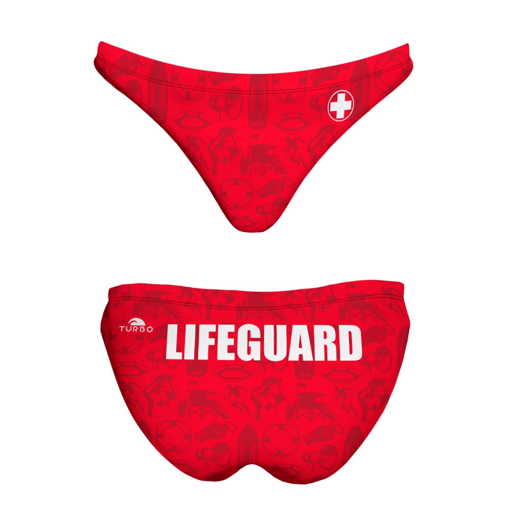 Turbo Women's Bikini Bottom Mare Lifeguard Ready
