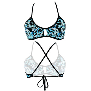 Turbo Women's Bikini Top Active Tiger Tango