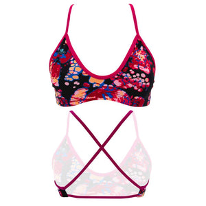Turbo Women's Bikini Top Mare Bubbly Mesh