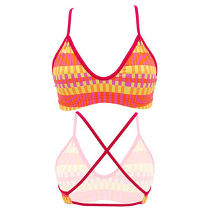Turbo Women's Bikini Top Mare Golden Tropic