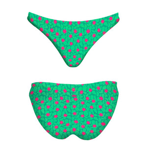 Turbo Women's Bikini Bottom Mare Pinky Flower