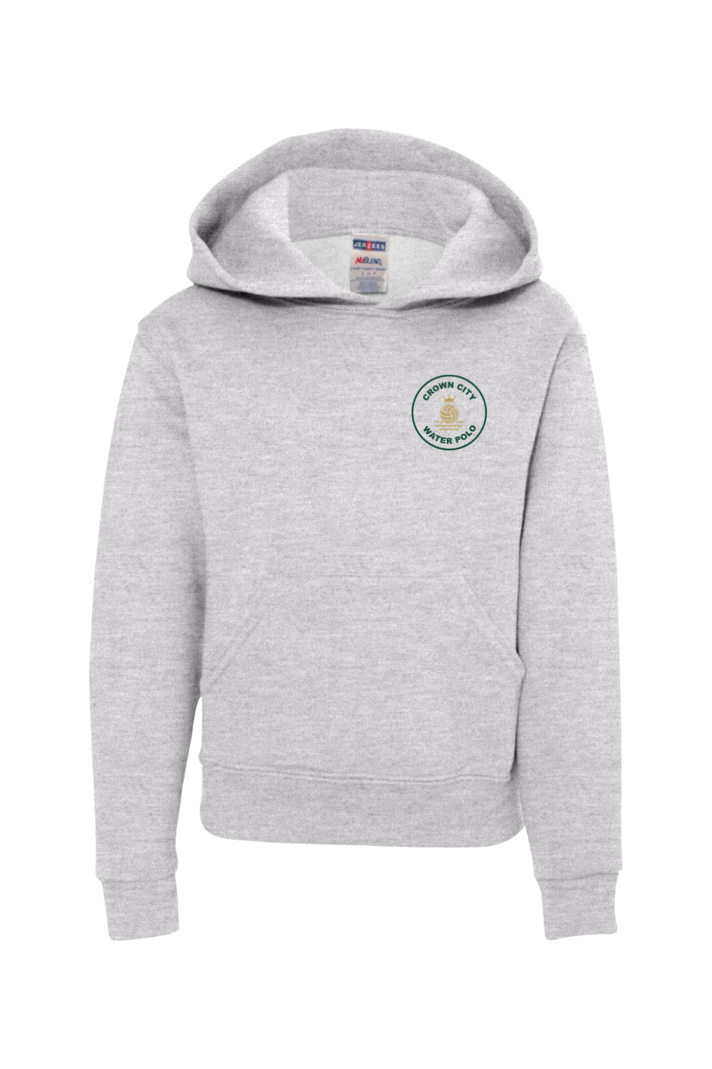 Youth Hooded Sweatshirt Gray