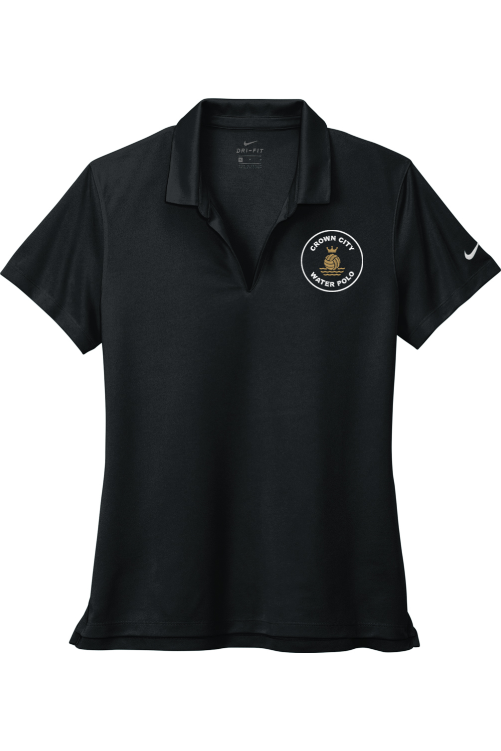 Nike Ladies Dri-FIT Micro Pique Polo - Dark