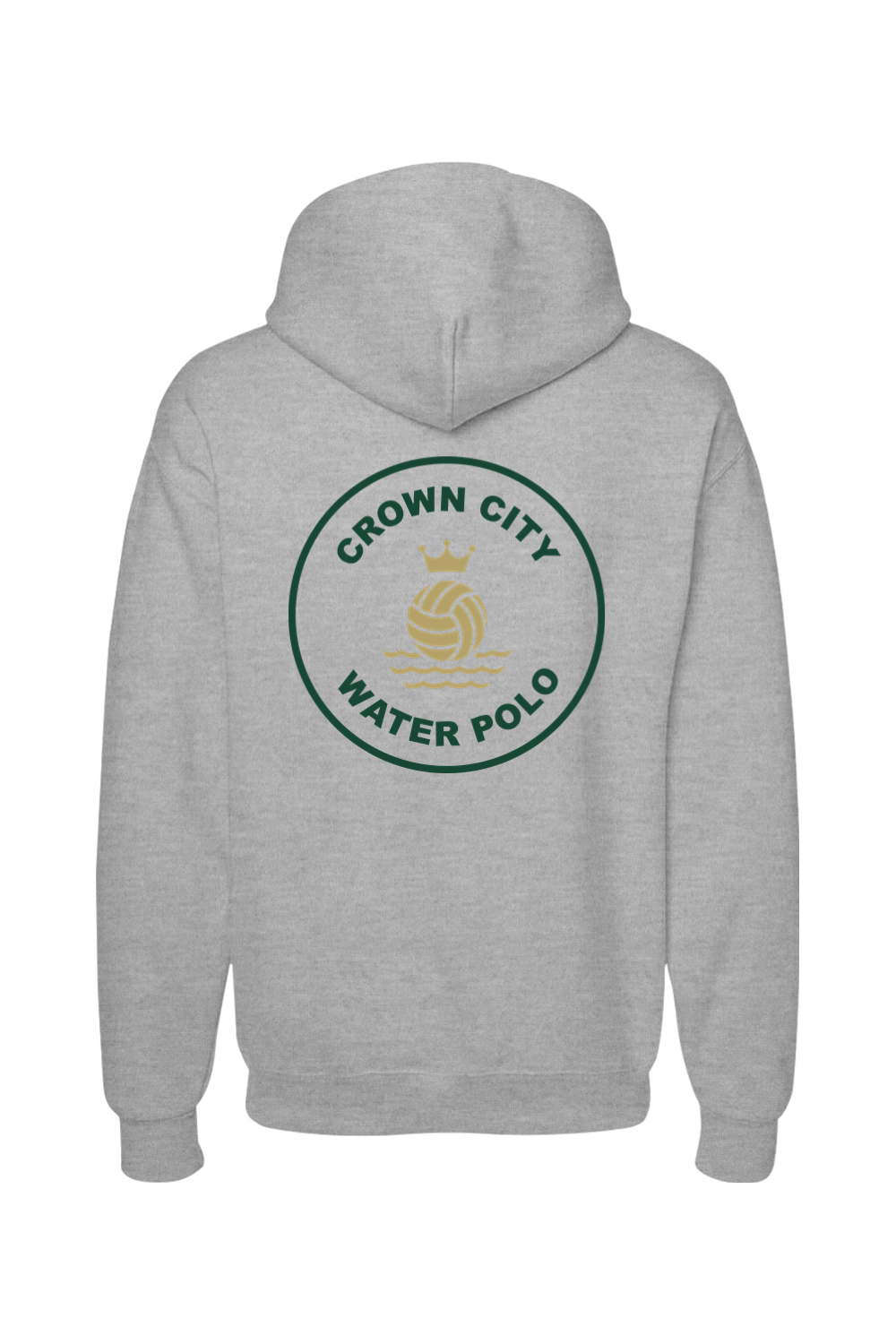 Crown City Hooded Sweatshirt Grey