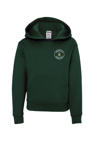 Youth Hooded Sweatshirt Dark