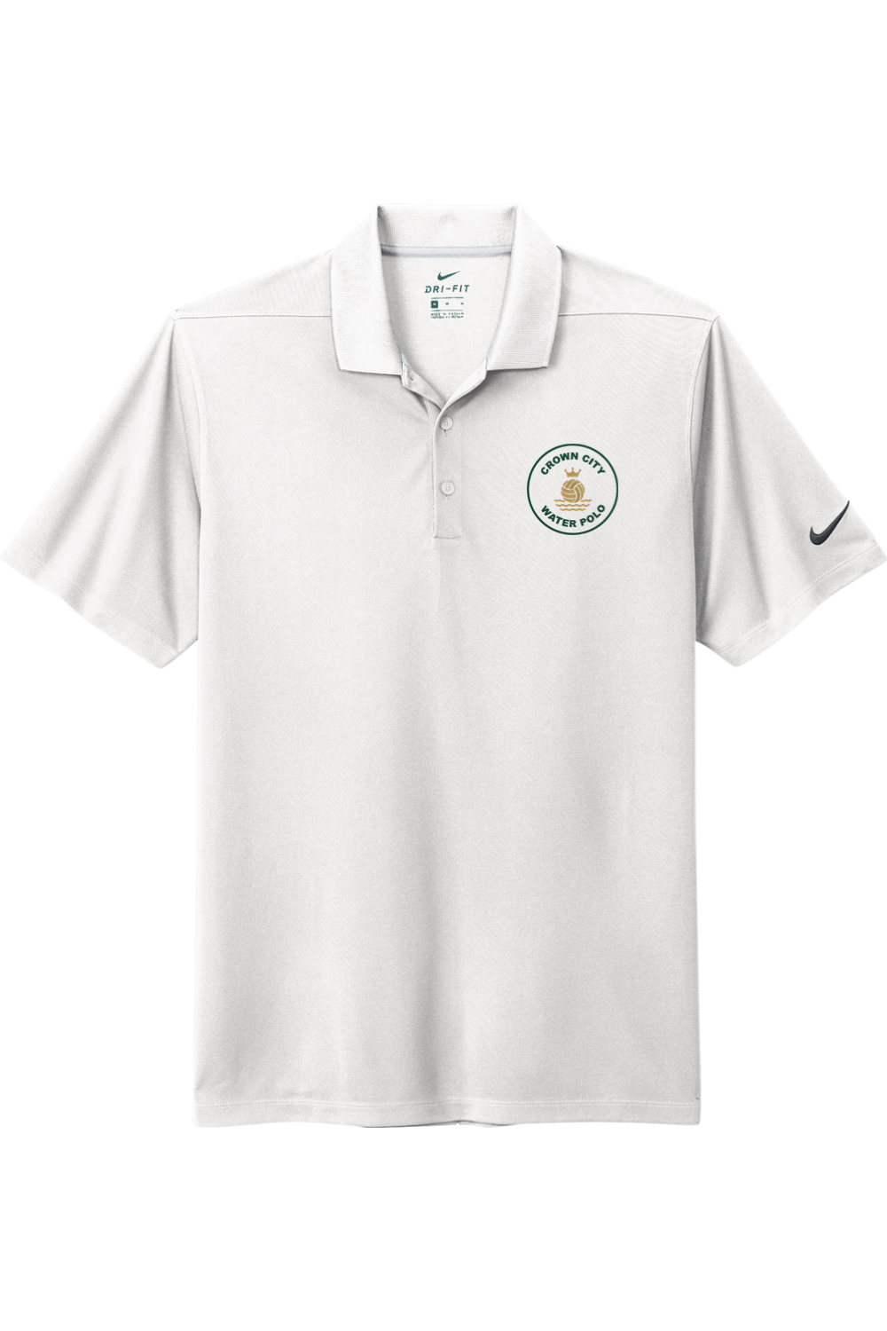 Nike Dri-FIT Micro Pique Polo - White