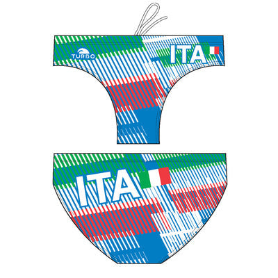 Turbo Men's Water Polo Brief- Italy