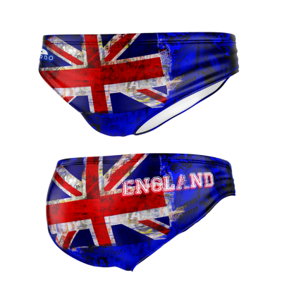 Turbo Men's Water Polo Brief- England