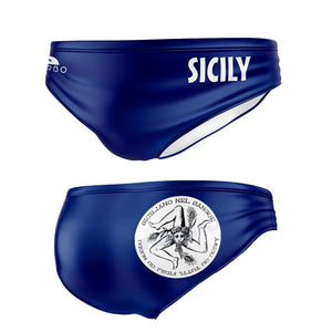 Turbo Men's Water Polo Brief- Sicily