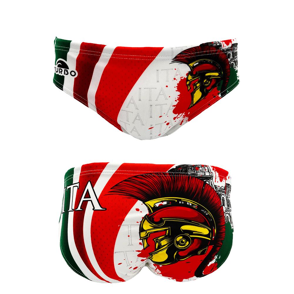 Turbo Men's Water Polo Brief- Italian Gladiator