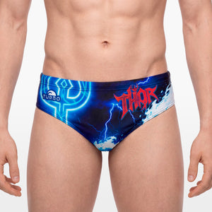 Turbo Men's Water Polo Brief- Thor