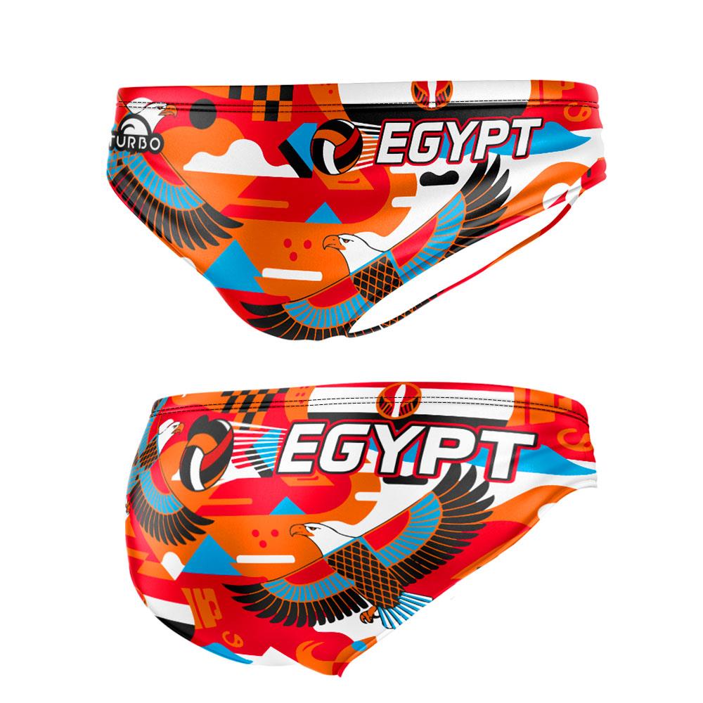 Turbo Men's Water Polo Brief- Egypt