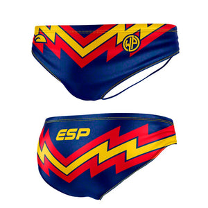 Turbo Men's Water Polo Brief- Esp Football Cup