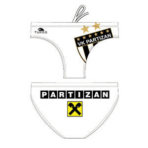 Turbo Men's Water Polo Brief- VK Partizan