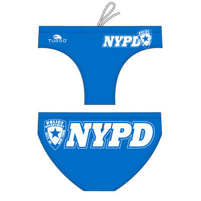 Turbo Men's Water Polo Brief- NYPD