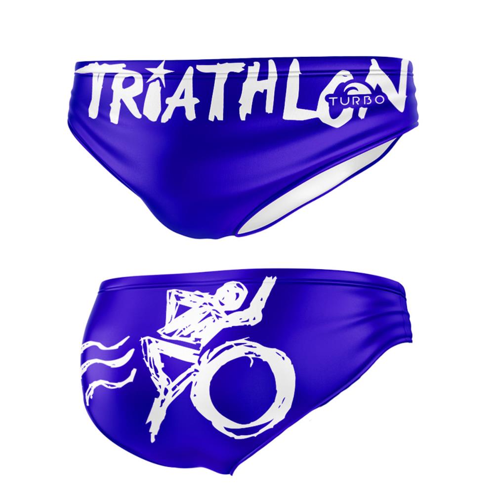 Turbo Men's Water Polo Brief- Triathlon