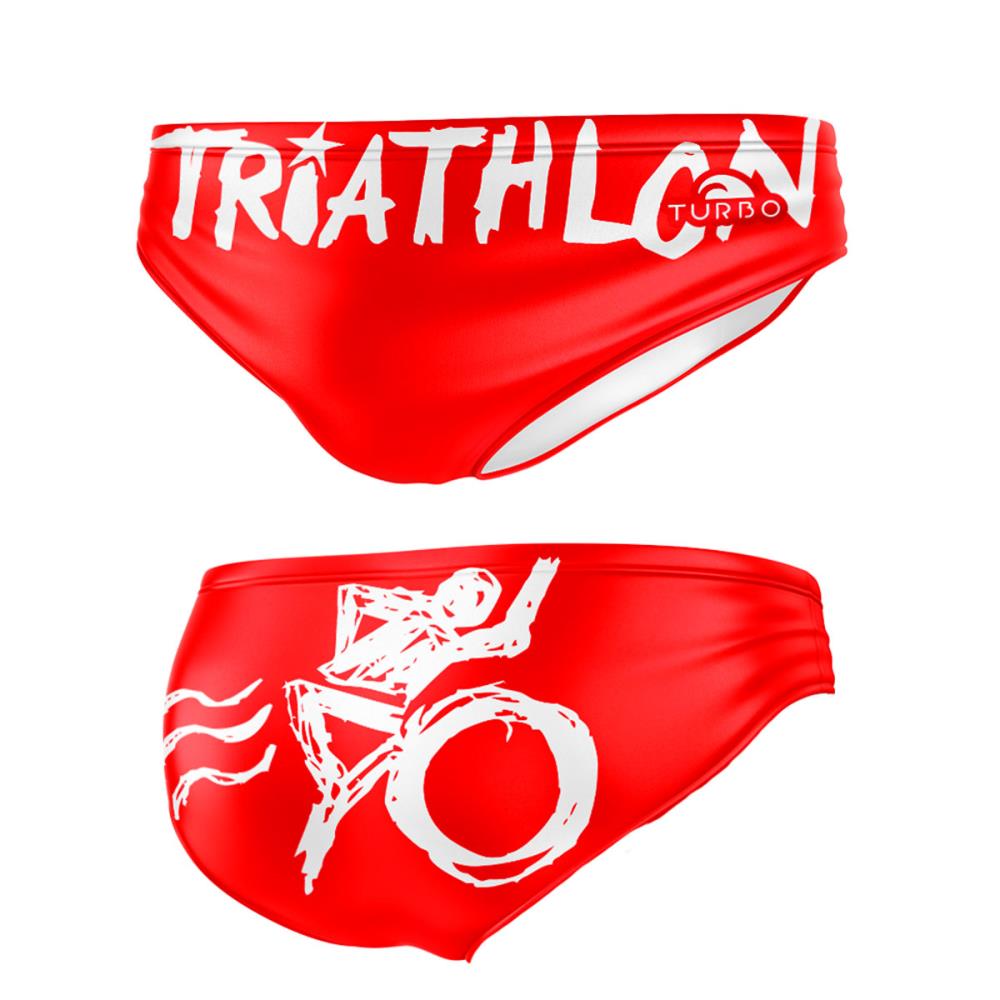Turbo Men's Water Polo Brief- Triathlon