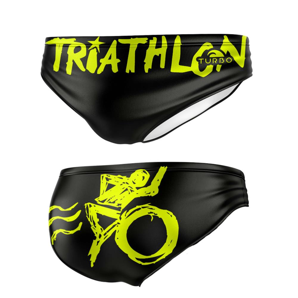 Turbo Men's Water Polo Brief- Triathlon