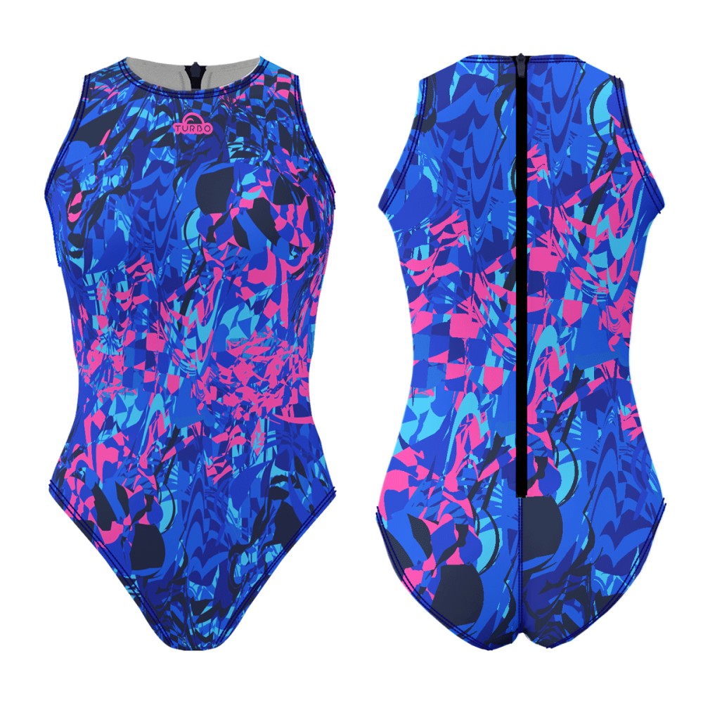 TURBO Women's Comfort Water Polo Swimsuit- Seasons