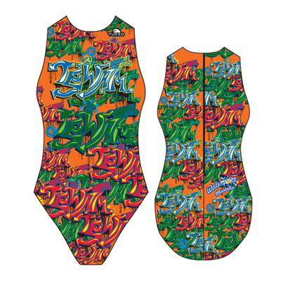 BTURBO Women's Comfort Water Polo Swimsuit- Tewam
