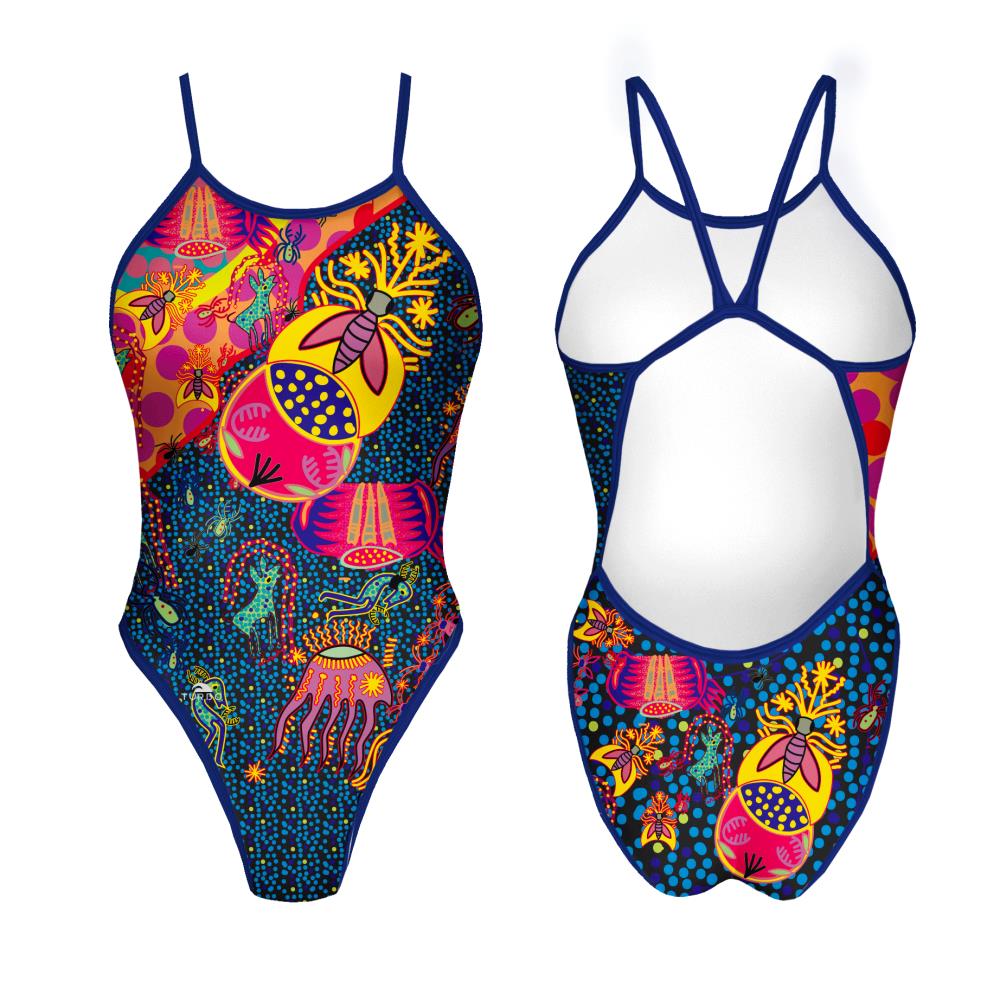 Turbo Women's Revolution Swimsuit- Animal Night Dreams