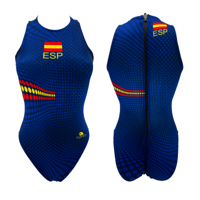 TURBO Women's Comfort Water Polo Swimsuit- Spain