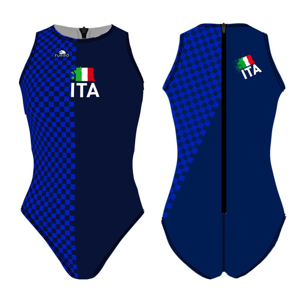 TURBO Women's Comfort Water Polo Swimsuit- Italy
