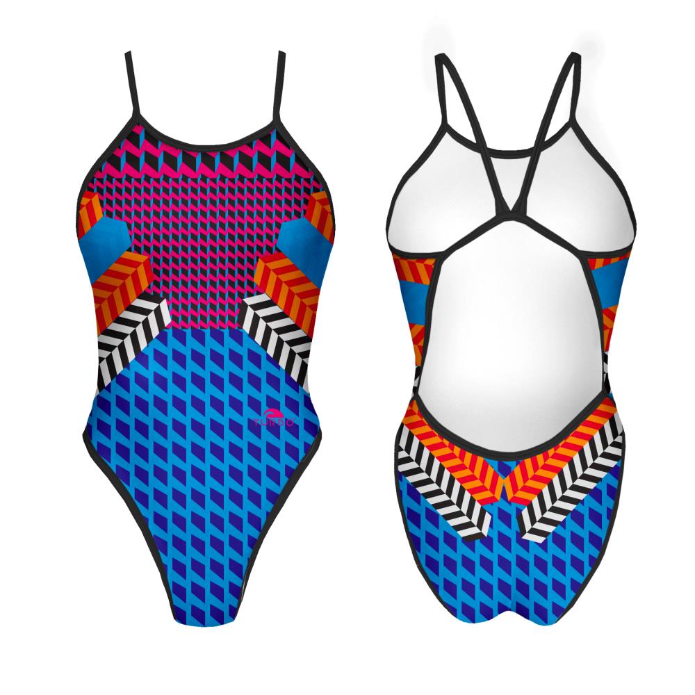 Turbo Women's Revolution Swimsuit- Psycho