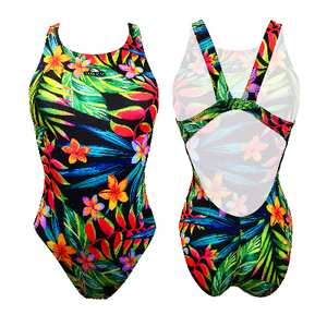 Turbo Women's Wide Strap - Vibrant Jungle