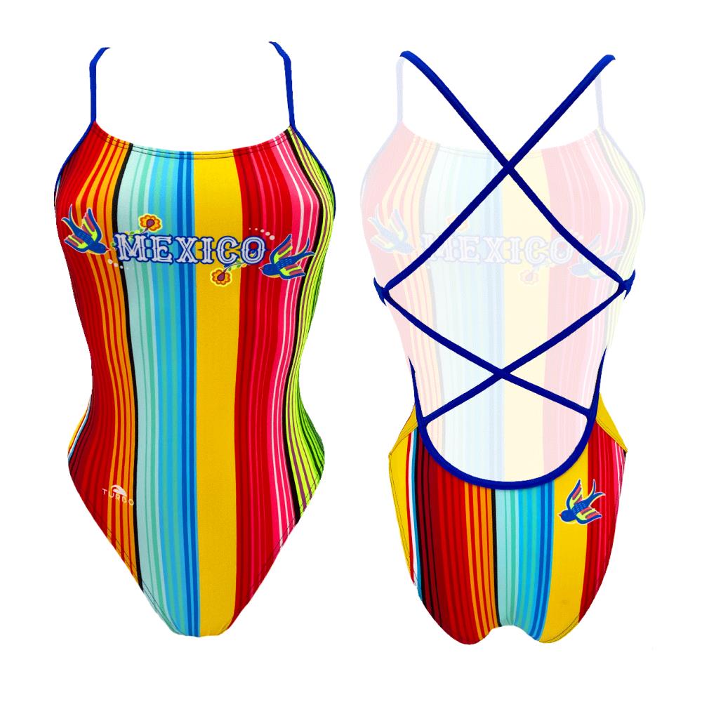 Turbo Women's Swimsuit Sirene Mexico Birds