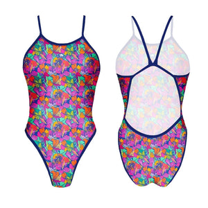 Turbo Women's Revolution Swimsuit- Flower Land