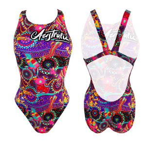 Turbo Women's Wide Strap Swimsuit Full-Australia-2023.
