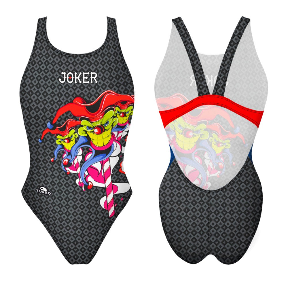Turbo Women's Wide Strap Swimsuit Joker-Stick