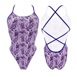 Turbo Women's Swimsuit Sirene Lilac Paisley