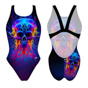 Turbo Women's Wide Strap Swimsuit Meduskull