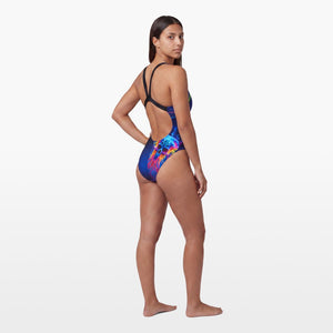 Turbo Women's Wide Strap Swimsuit Meduskull