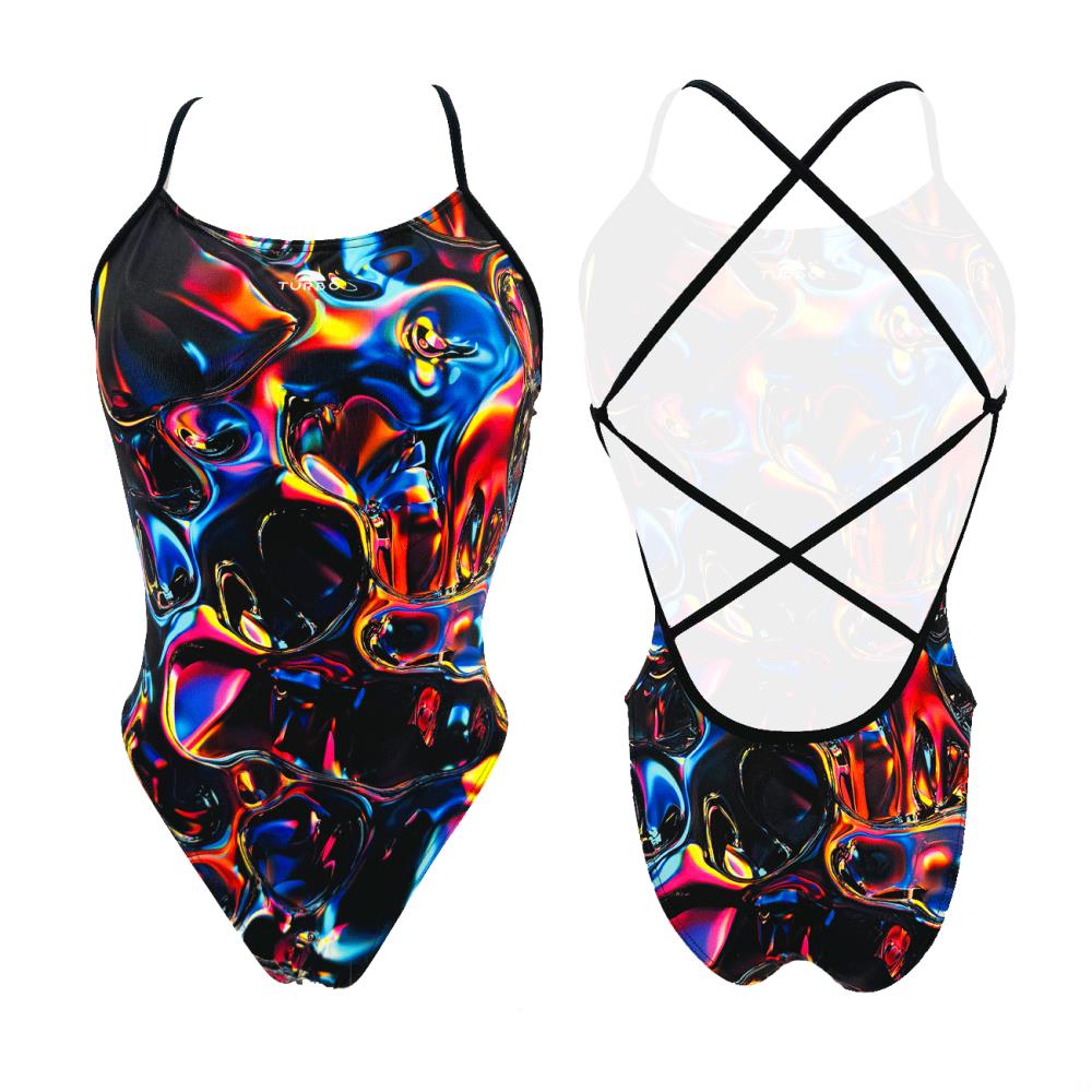 Turbo Women's Swimsuit Sirene Bubble Nostalgia