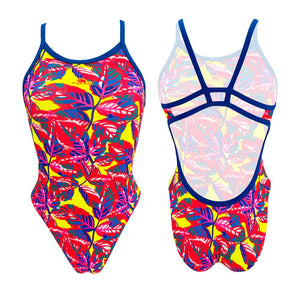 Turbo Women's Kraken Swimsuit- Giggly Leafs