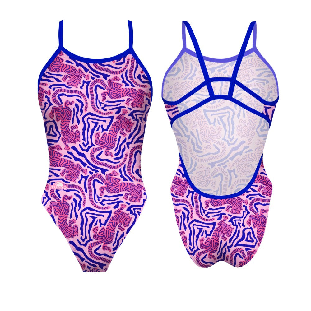 Turbo Women's Kraken Swimsuit- Tiger Lagoon