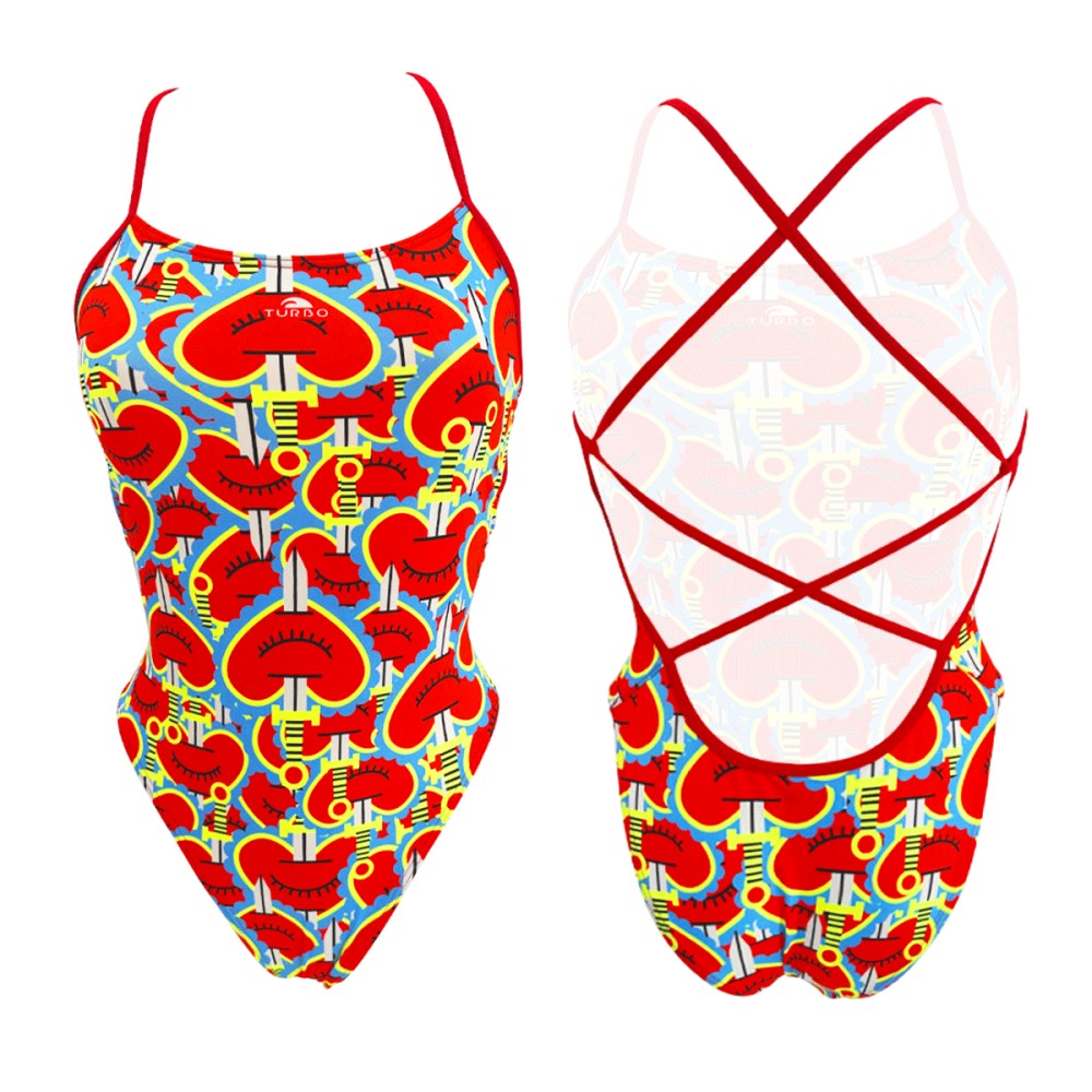 Turbo Women's Swimsuit Sirene Stab My Heart